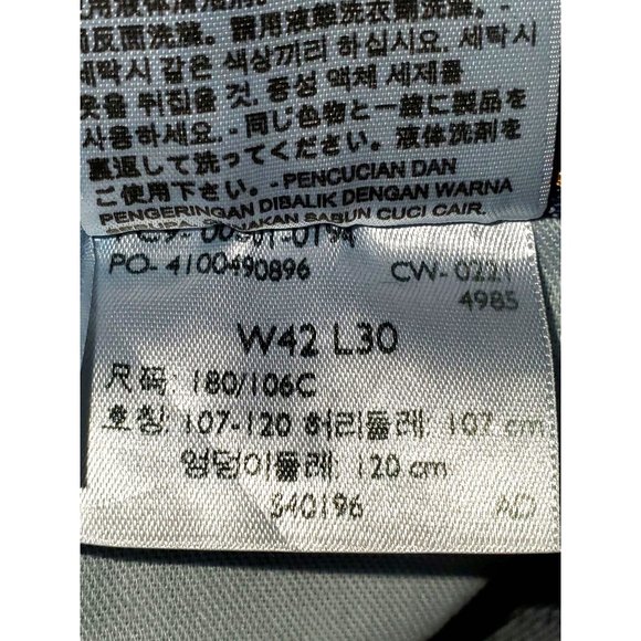 NWT Levi's 501 Men's Original-Fit Dark Stonewash Denim Jeans Size 42X30 1433 - Picture 11 of 12